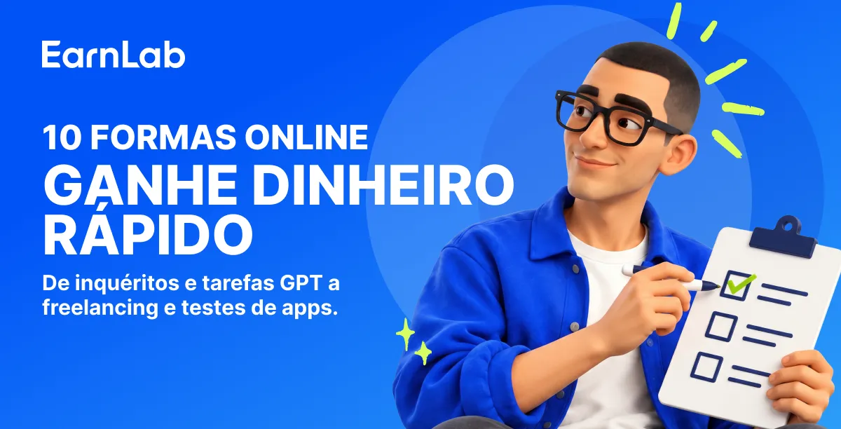 10 formas de ganhar dinheiro rápido na internet