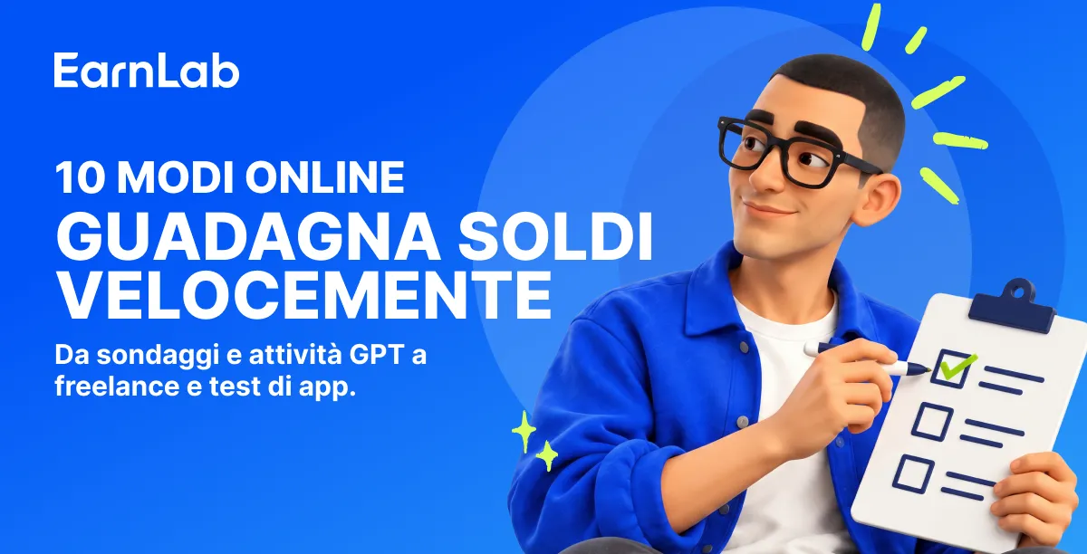 10 modi per guadagnare soldi velocemente online