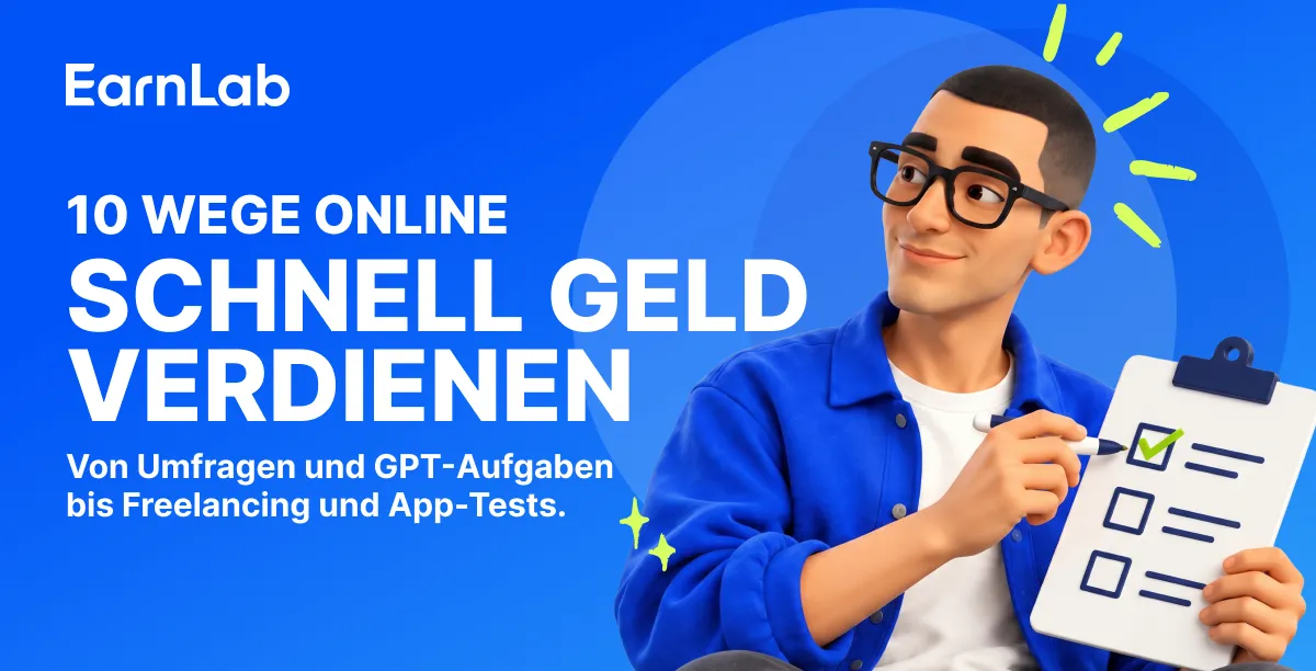 10 Wege, um schnell online Geld zu verdienen