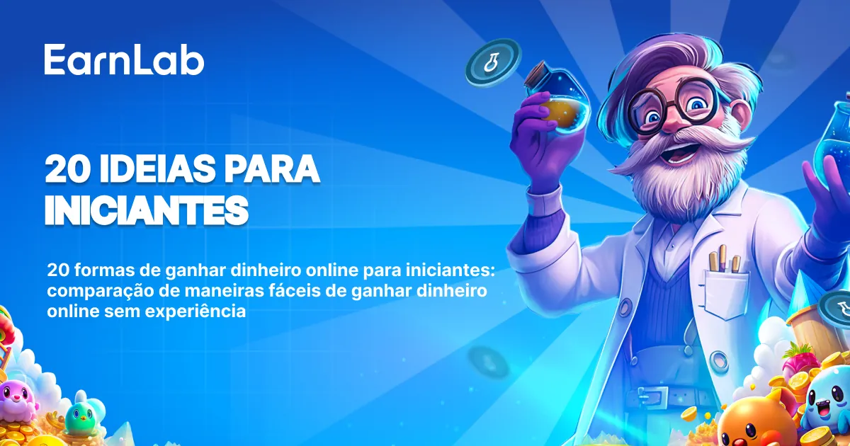 20 formas de ganhar dinheiro online para iniciantes: comparação de maneiras fáceis de ganhar dinheiro online sem experiência