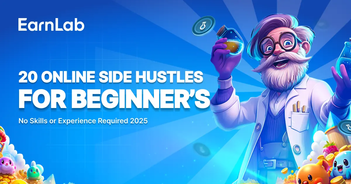 Roundup of 20 online side hustles beginners can start with no prior skills or experience