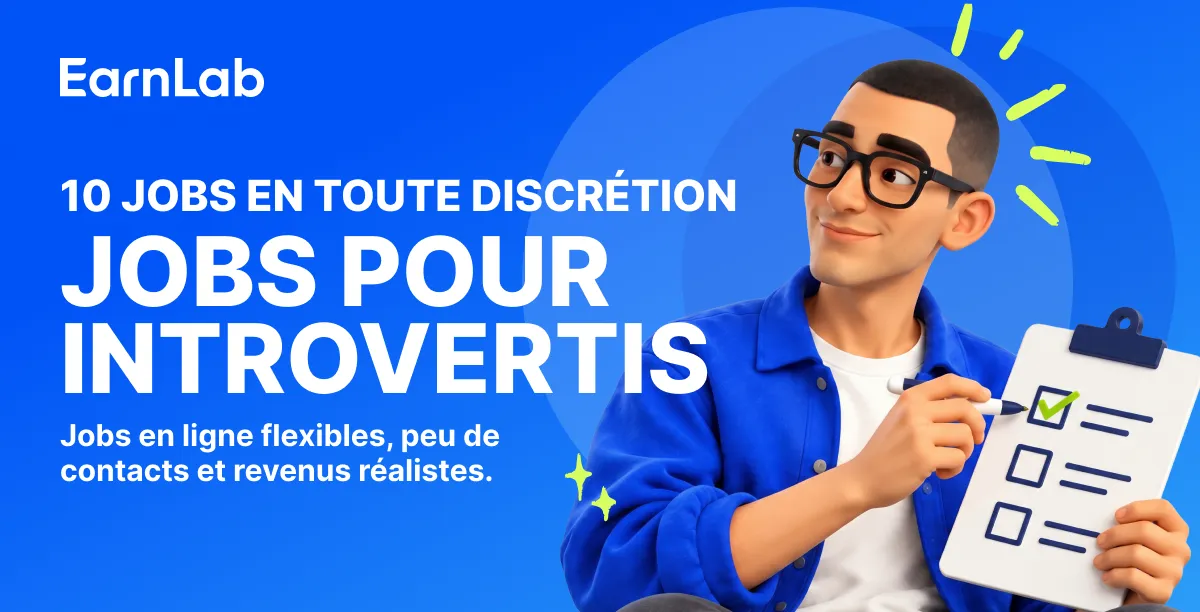Personne introvertie travaillant seule sur un ordinateur portable dans un bureau calme à la maison, gagnant de l'argent avec une activité en ligne