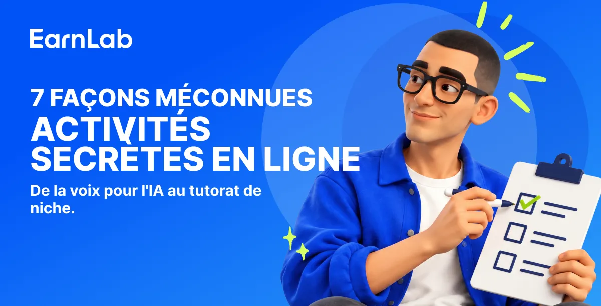 Personne travaillant sur un ordinateur portable à la maison et découvrant des activités complémentaires en ligne méconnues