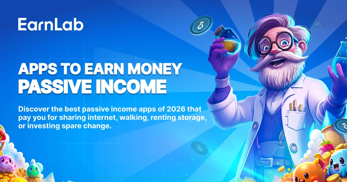 Passive income apps that earn money automatically in the background