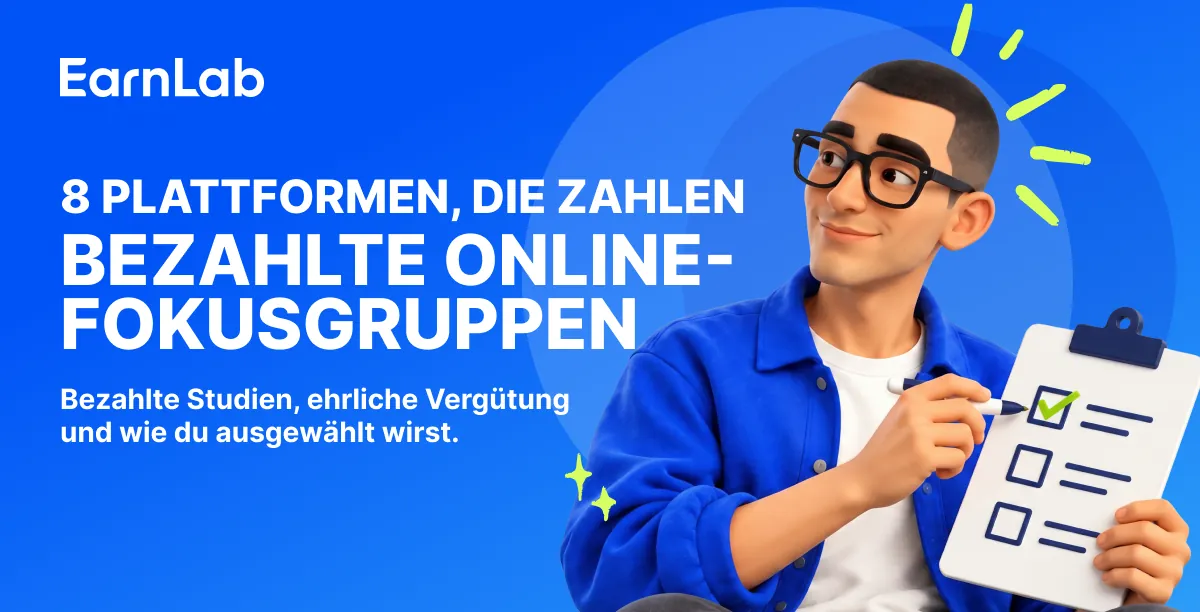 Bezahlte Online-Fokusgruppen: 8 seriöse Plattformen und wie du ausgewählt wirst
