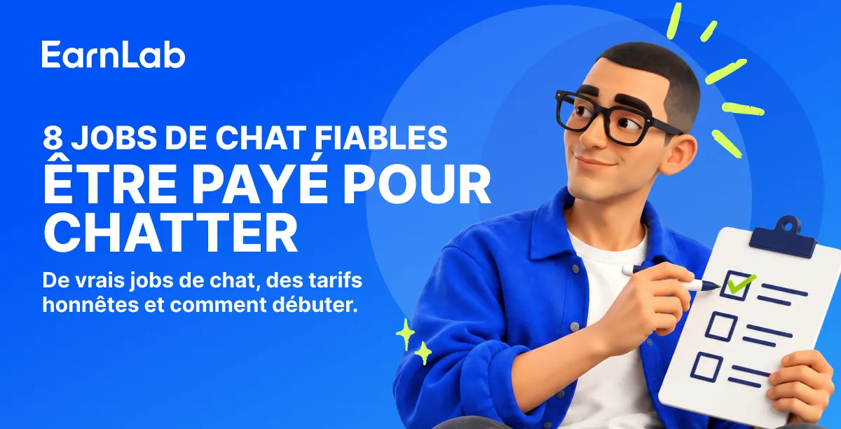 Être payé pour envoyer des messages : 8 jobs de chat fiables et ce qu'ils rapportent vraiment