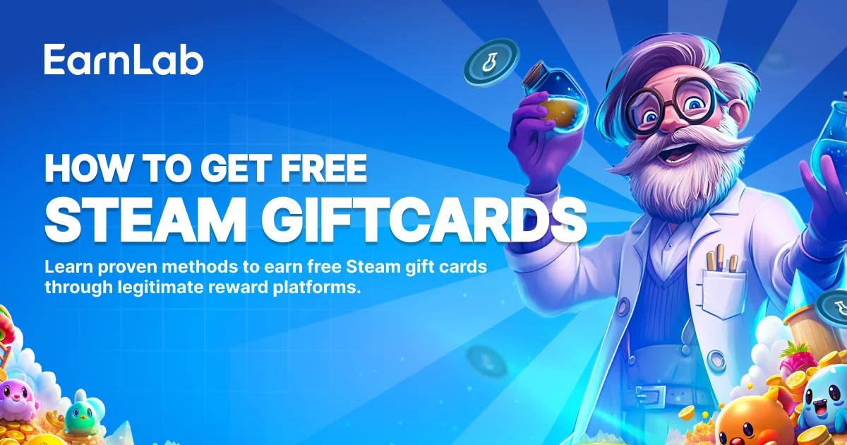 Legitimate methods to earn free Steam gift cards and wallet credit