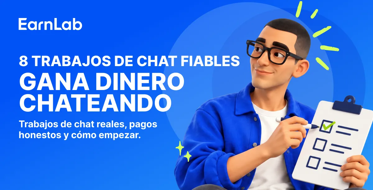 Gana dinero chateando: 8 trabajos de chat fiables y lo que pagan de verdad