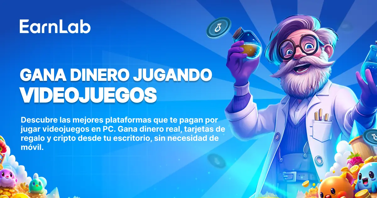 Gana dinero jugando videojuegos en PC 2026 - Mejores plataformas de escritorio comparadas