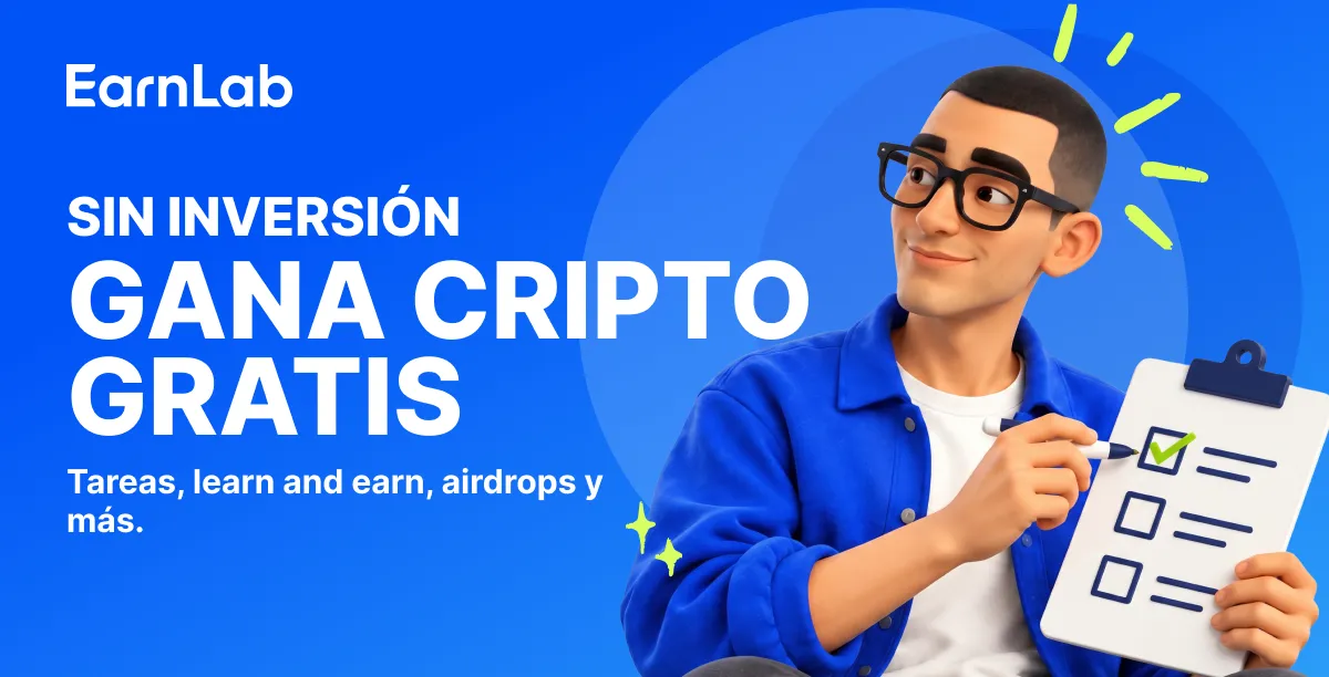Smartphone con una wallet de criptomonedas que muestra Bitcoin, Ethereum y Litecoin ganados con recompensas online