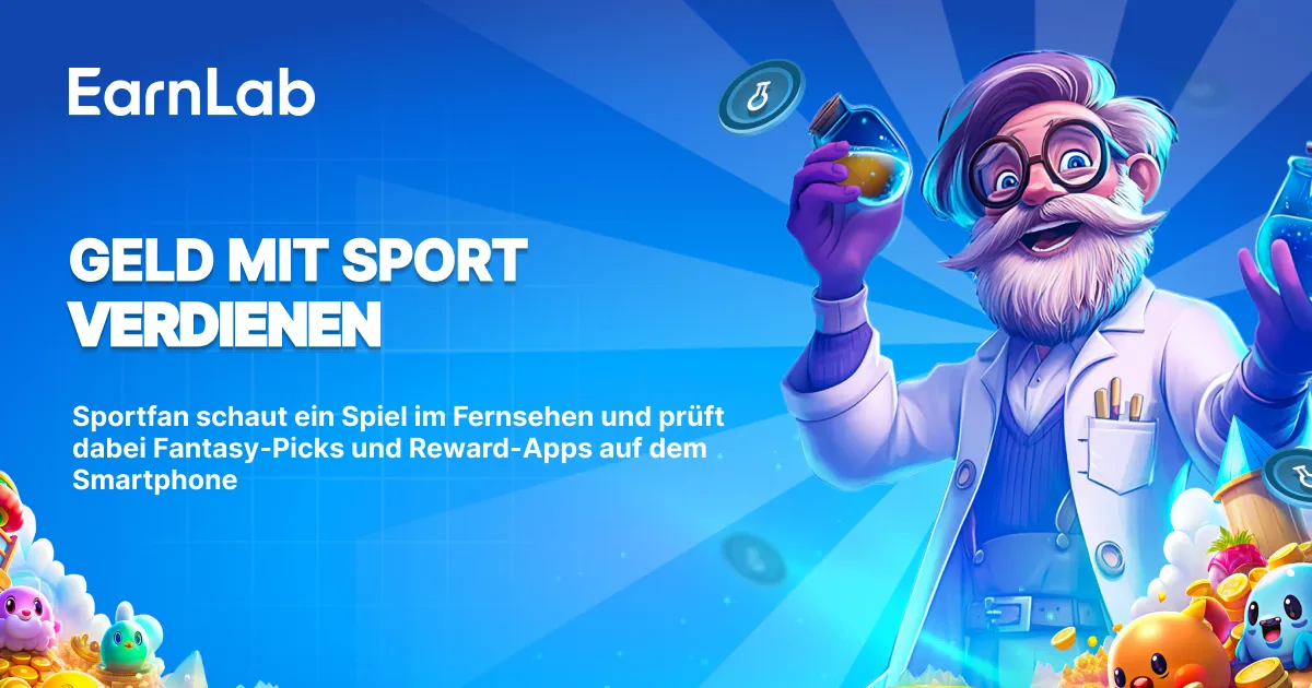 Mit Sport schauen Geld verdienen: Fantasy, Tipps und Reward-Apps 2026