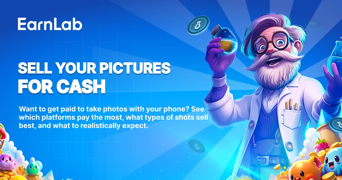 Selling smartphone photos online and getting paid for everyday pictures