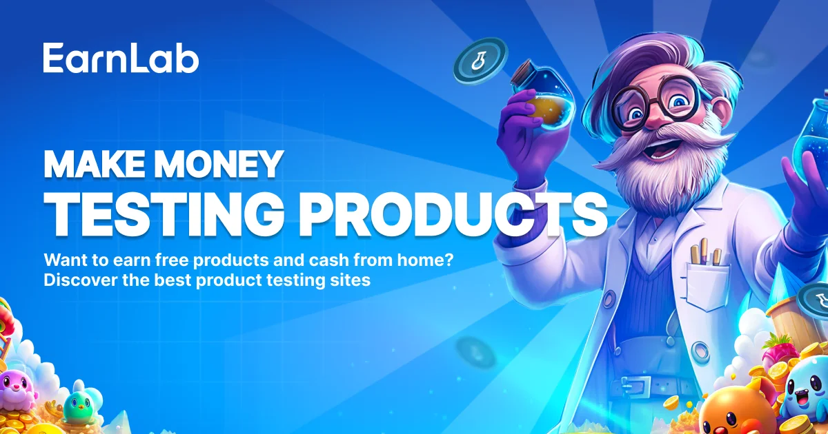 Product testing programs that pay users to review items from home