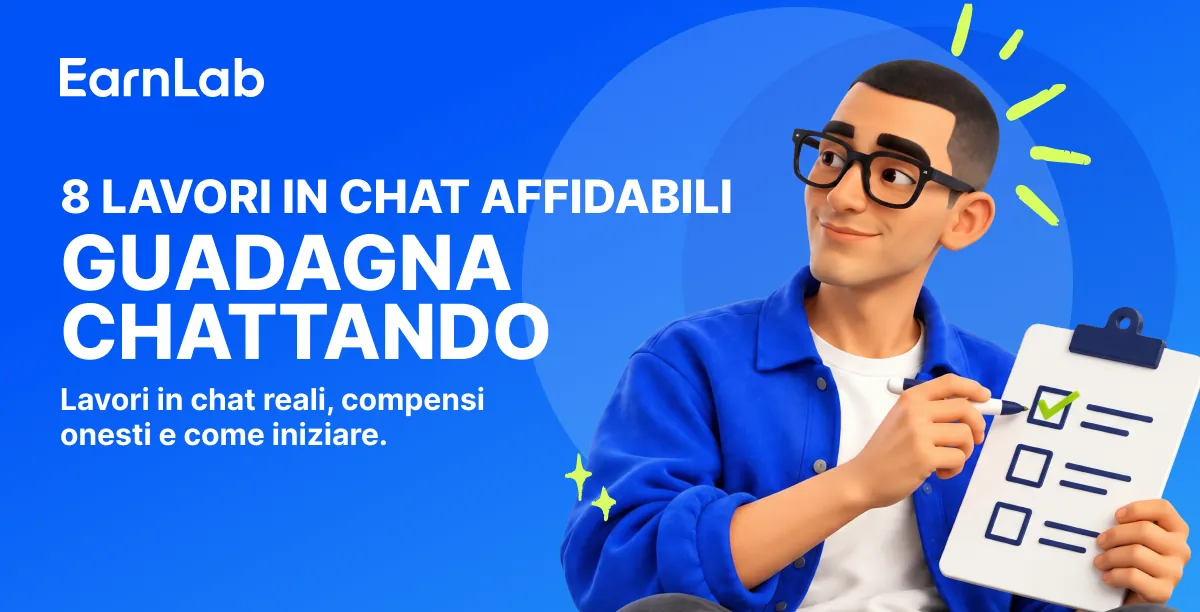 Guadagna chattando: 8 lavori in chat affidabili e quanto pagano davvero