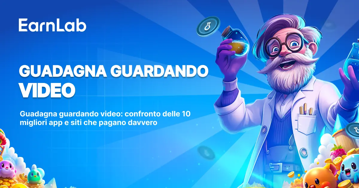 Guadagna guardando video: le migliori app e siti che pagano davvero nel 2026