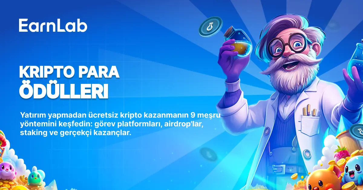 Kripto Para Ödülleri 2026: Yatırım Yapmadan Ücretsiz Kripto Nasıl