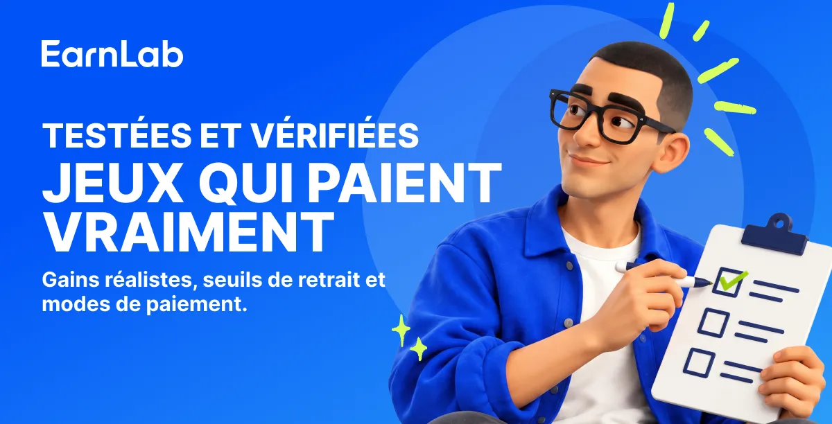 Les meilleures applis de jeux qui paient en argent réel (testées et vérifiées)