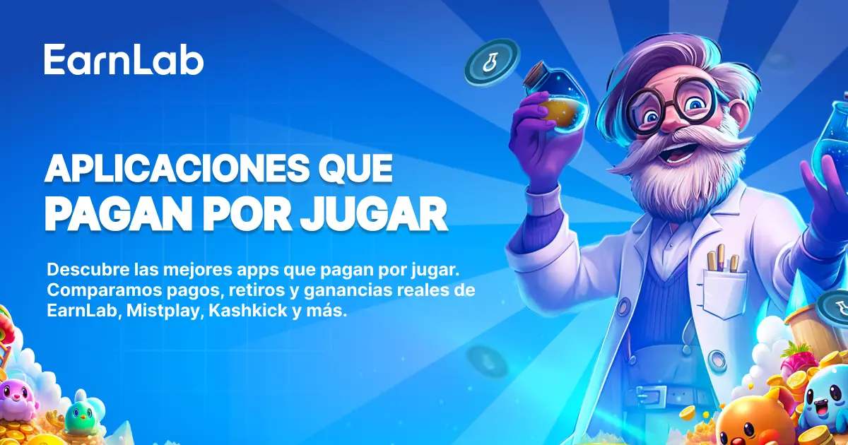 Mejores apps que pagan por jugar en 2026