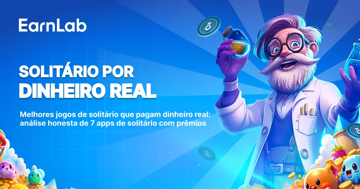 Os melhores jogos de solitário que pagam dinheiro real em 2026: guia honesto dos apps de solitário com prêmios
