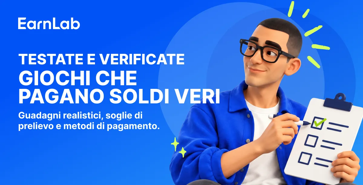 Le migliori app di giochi che pagano soldi veri (testate e verificate)