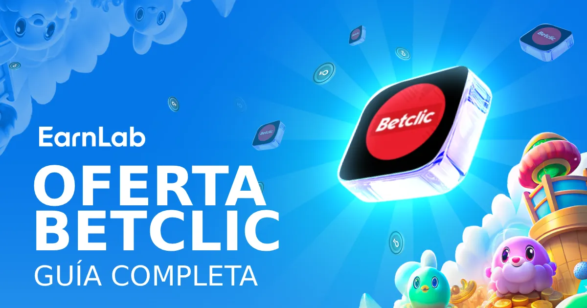 Oferta de la app de apuestas Betclic, pasos de registro y depósito