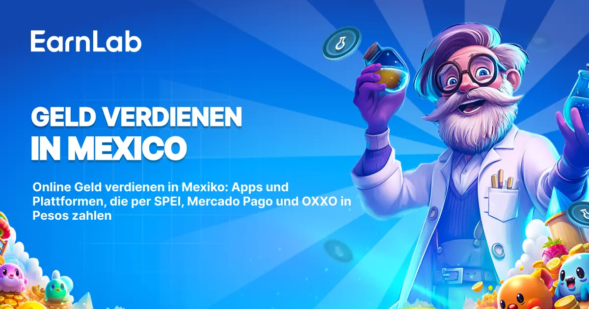 Online Geld verdienen in Mexiko: Die besten Apps und Plattformen, die in Pesos zahlen