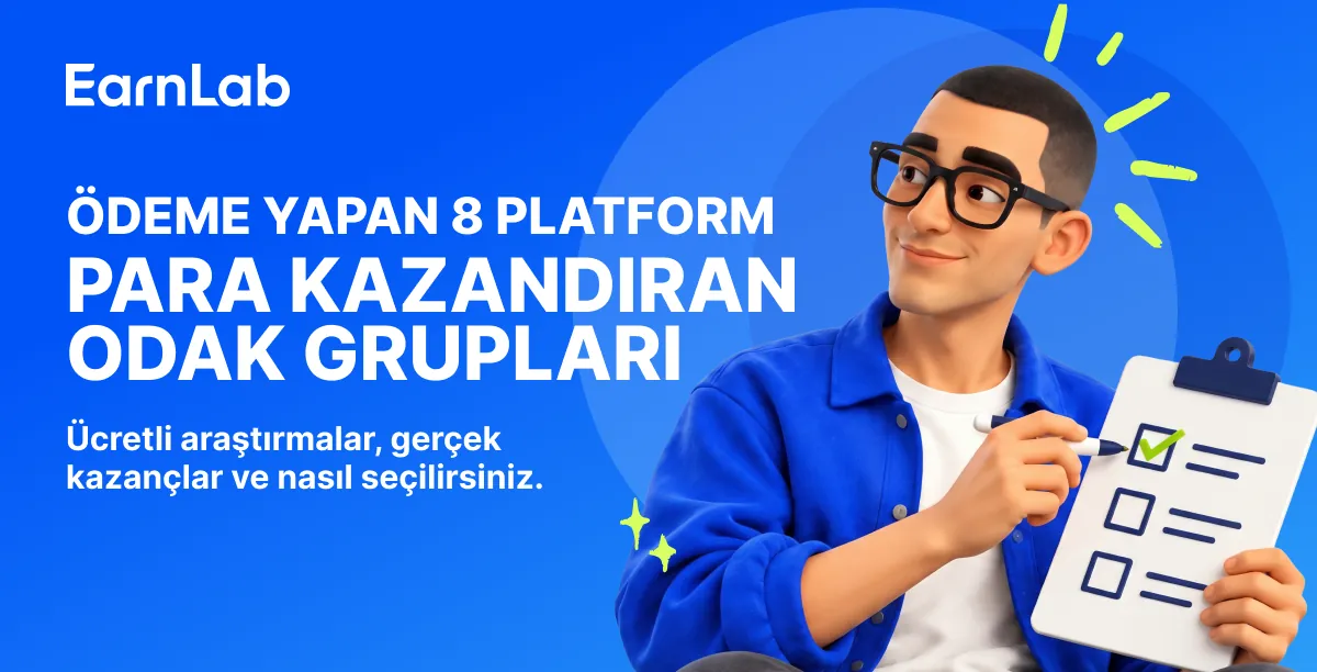 Para kazandıran online odak grupları: 8 güvenilir platform ve nasıl seçilirsiniz