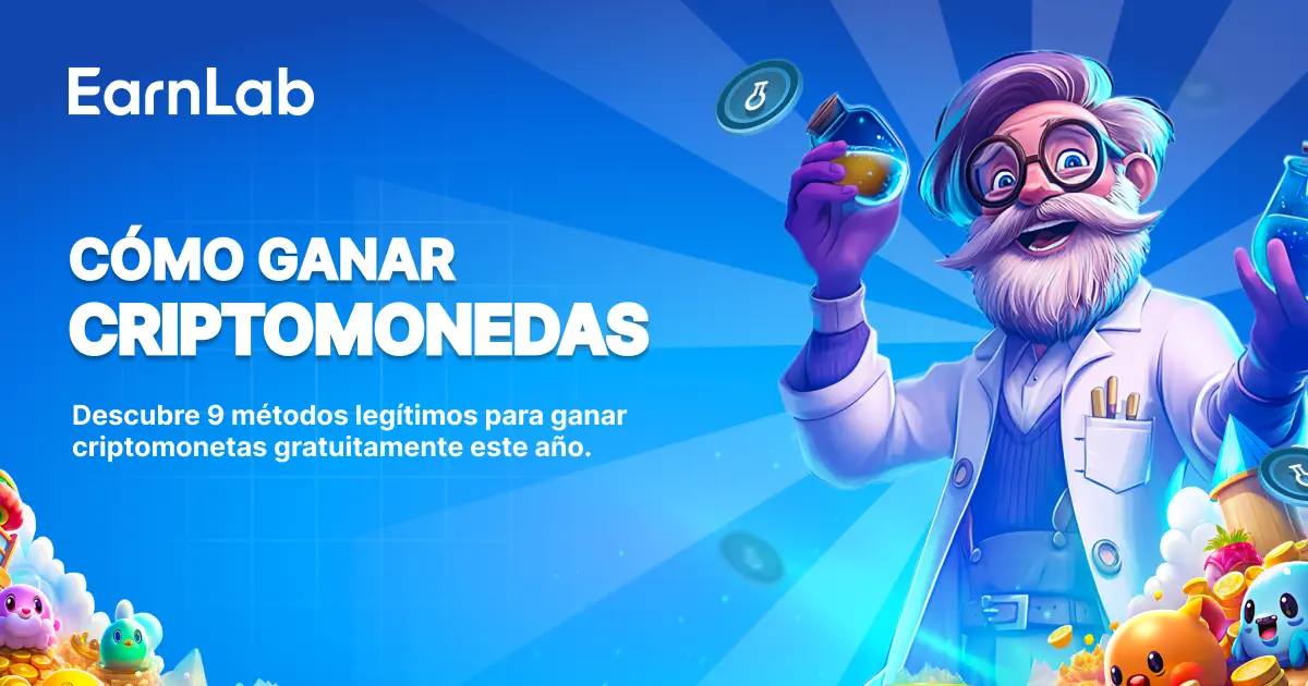 Ganar cripto gratis sin inversión 2026 - 9 métodos legítimos comparados