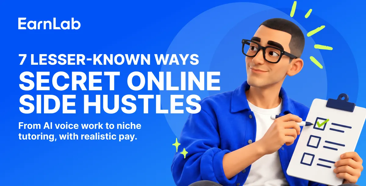 Secret Side Hustles Online: 7 Lesser-Known Ways People Earn Extra Money