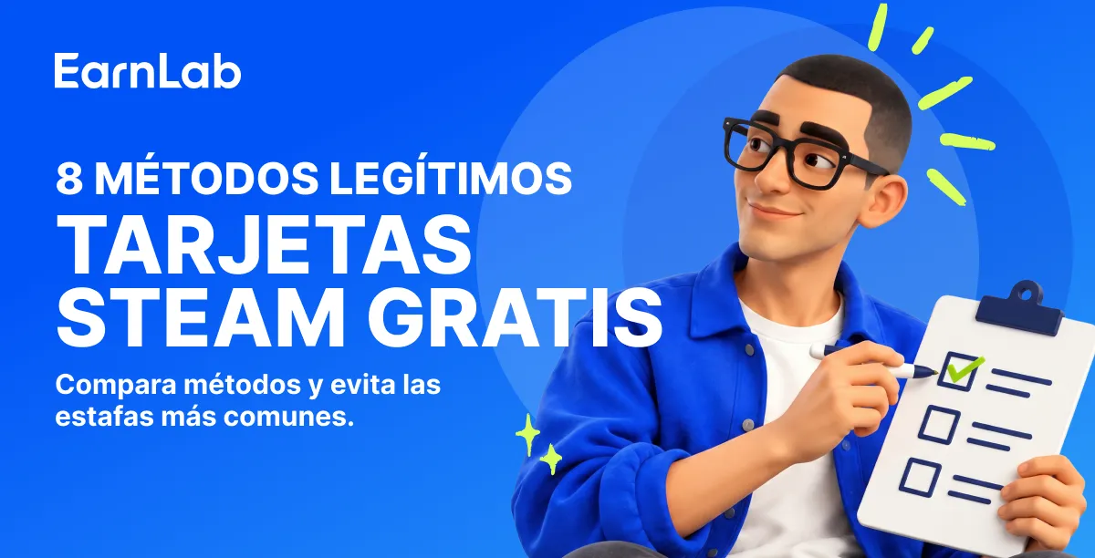 Cómo conseguir tarjetas regalo de Steam gratis: 8 métodos legítimos